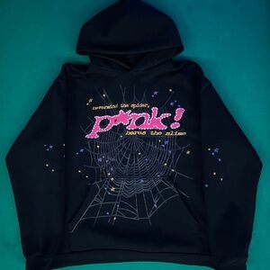 Sp5der P*NK Hoodie